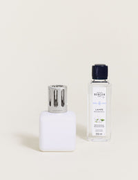 White Ice Cube Lamp Berger Gift Pack