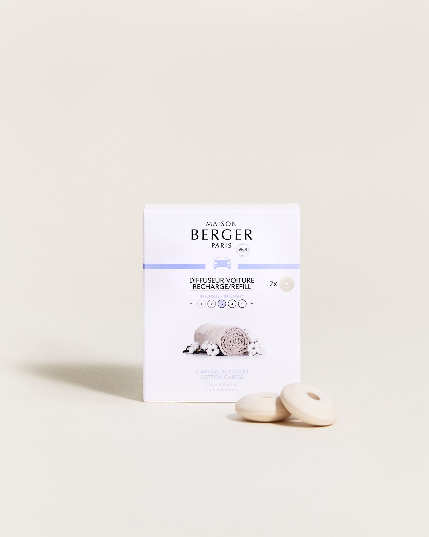 Cotton Caress Car Diffuser Refills