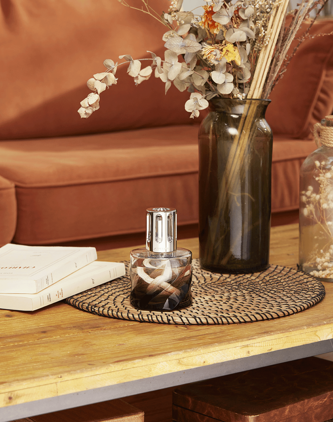 Black Spiral Lamp Berger Gift Pack