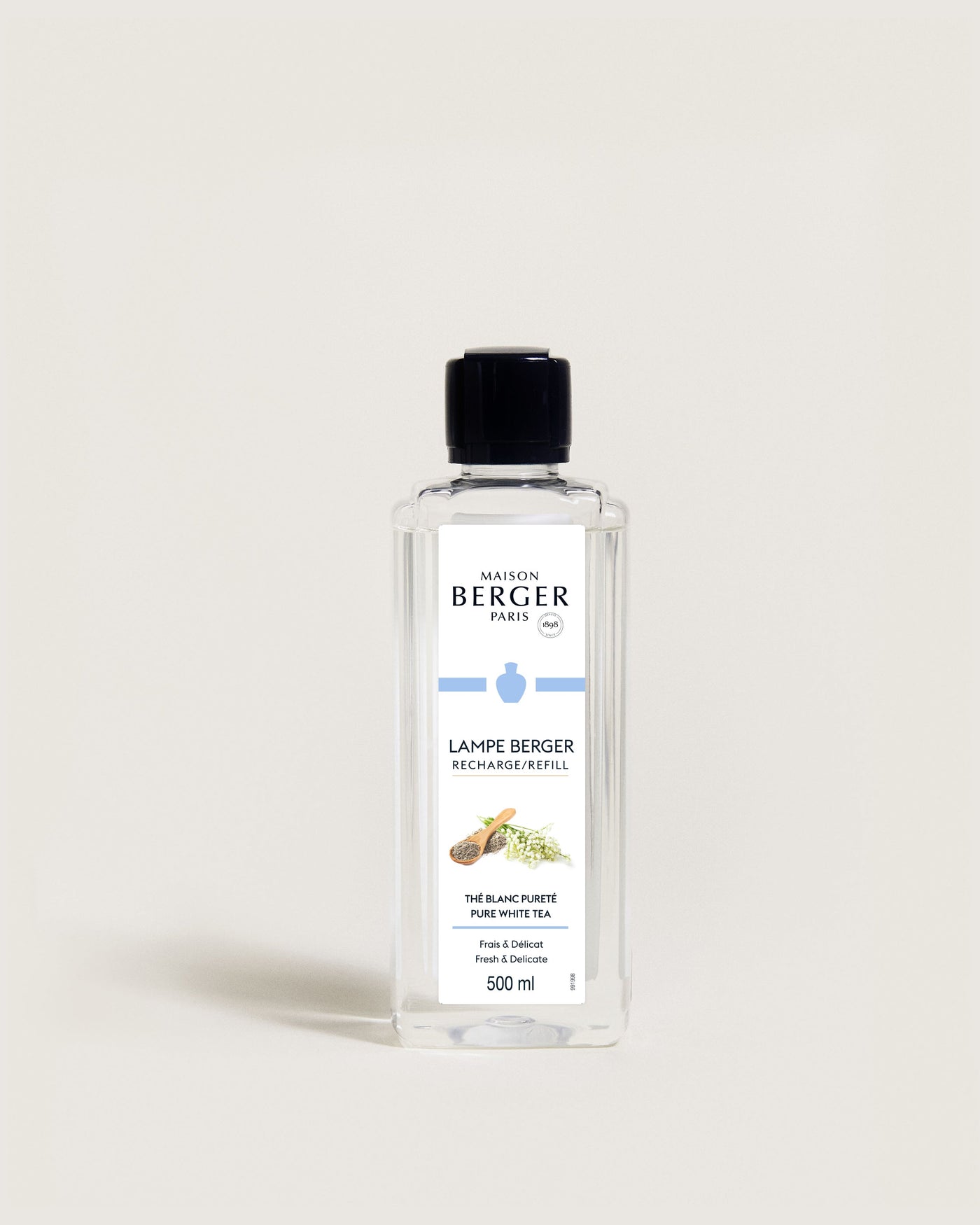 Pure White Tea Lamp Berger Refill 500ml
