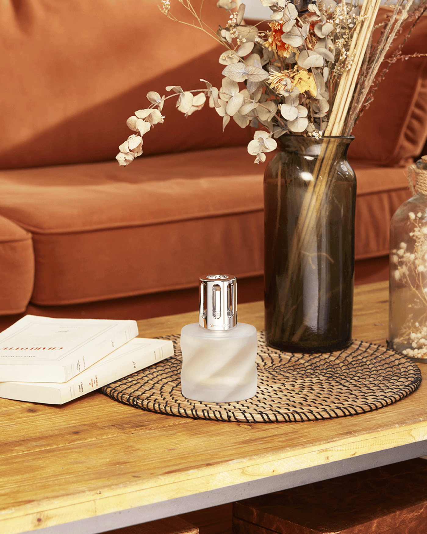 Frosted Spiral Lamp Berger Gift Pack
