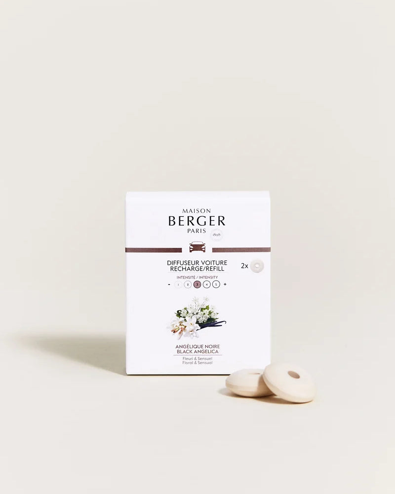 Black Angelica Car Diffuser Refills