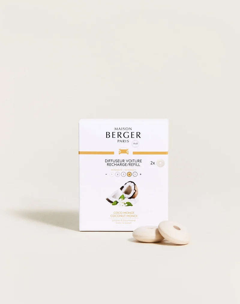 Coconut Monoï Car Diffuser Refills