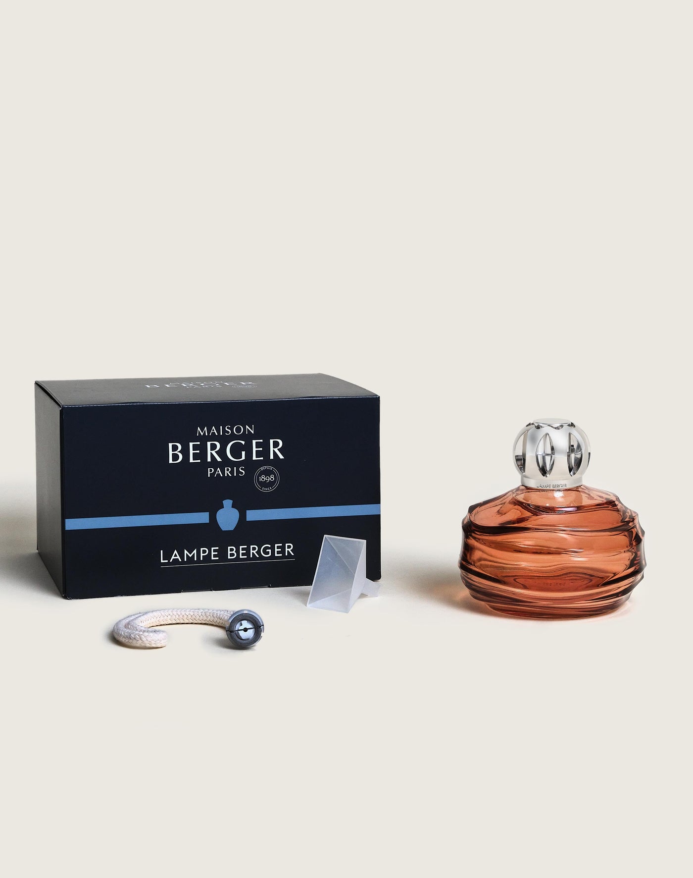 Amber Pink Echo Lamp Berger