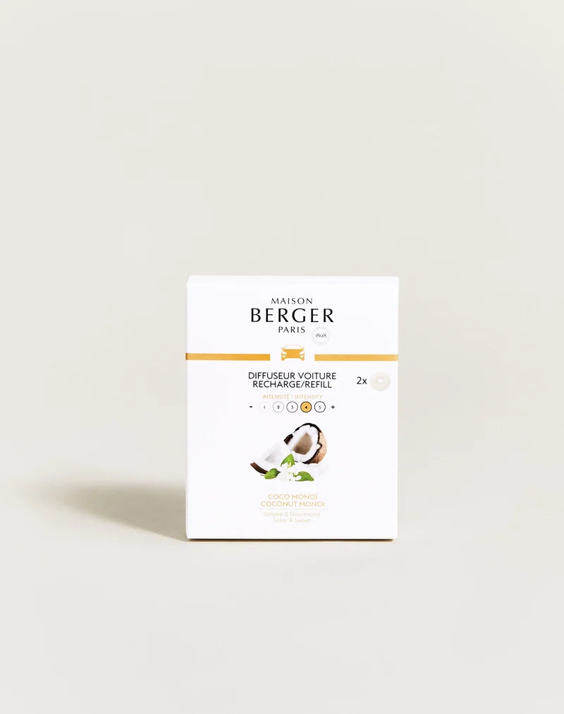 Coconut Monoï Car Diffuser Refills