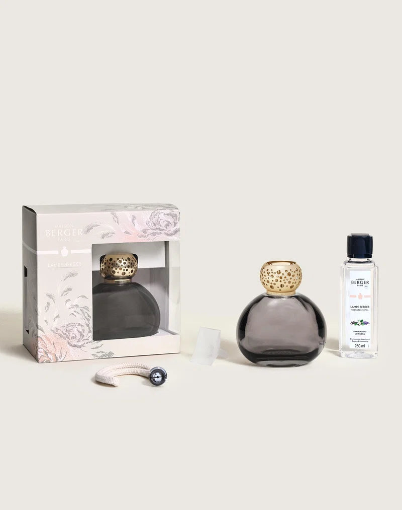 Black Ophelia Lamp Berger Gift Pack
